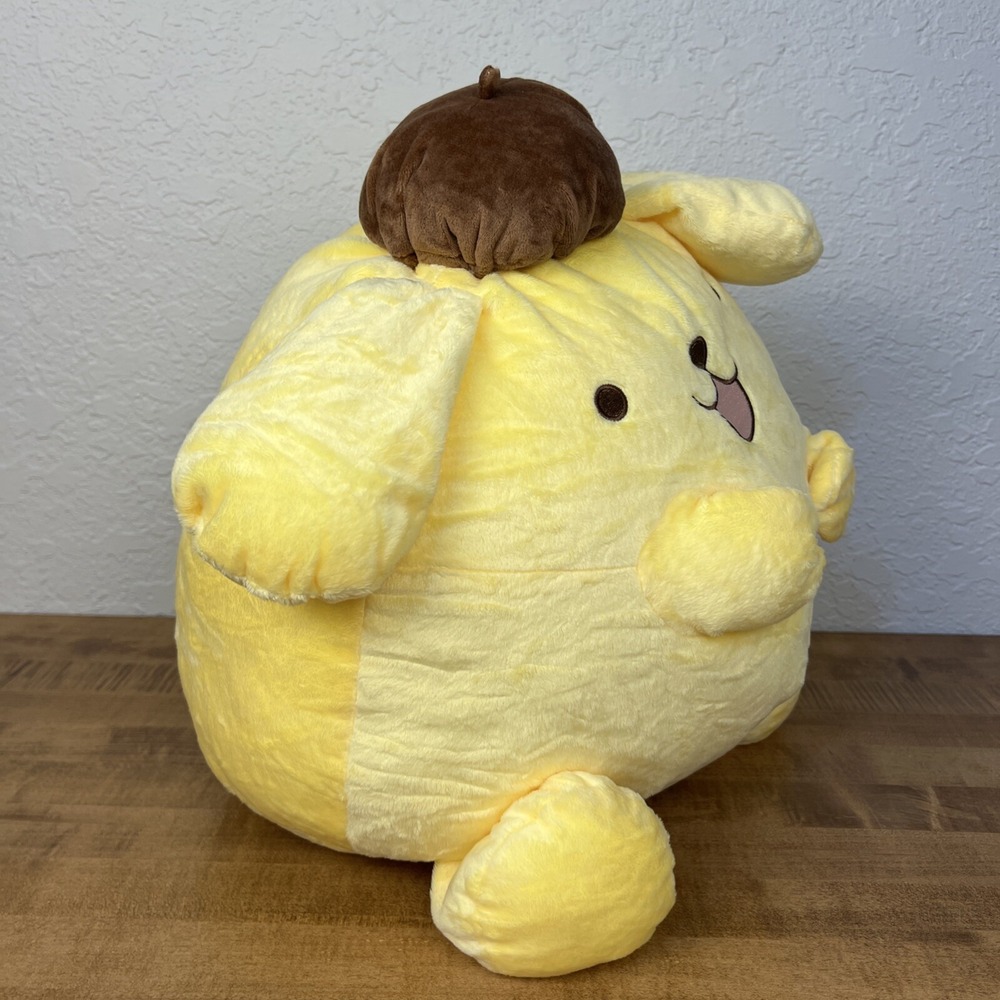 Sanrio Chubby Pom Pom Purin Plush Toy Stuffed Anime Soft Hug 2022 - Picture 14 of 16